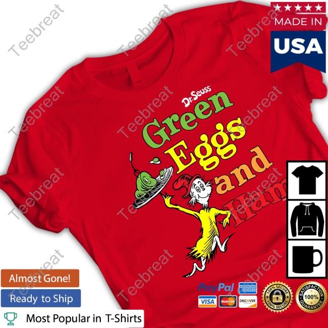 Official Dr. Seuss Green Eggs And Ham Tees Official Dr. Seuss Green Eggs And Ham Tees
