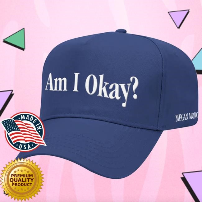 AM I OKAY? Blue Album Hat – Megan Moroney AM I OKAY? Blue Album Hat – Megan Moroney