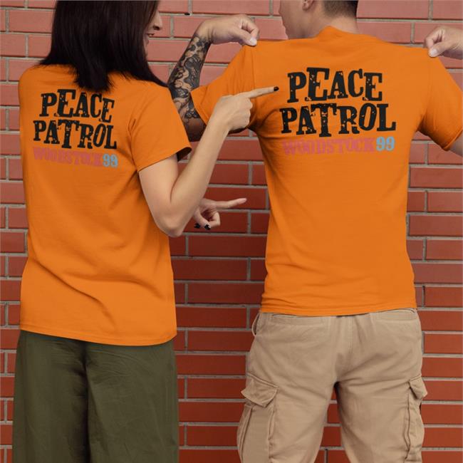 Peace Patrol Woodstock 99 T Shirt