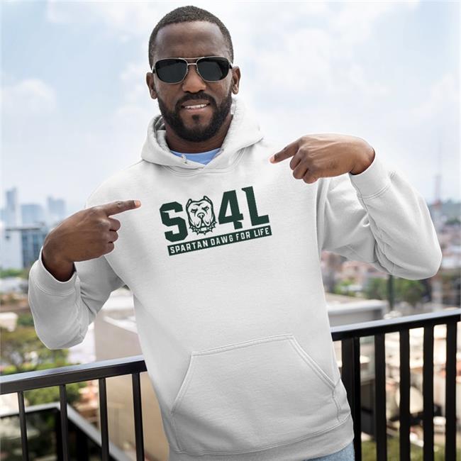 Sd4l Spartan Dawg For Life Hoodie Joey Buckets The SD4L Show