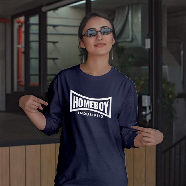 Shia Labeouf Homeboy Industries Logo Tee Homeboy Industries Merch