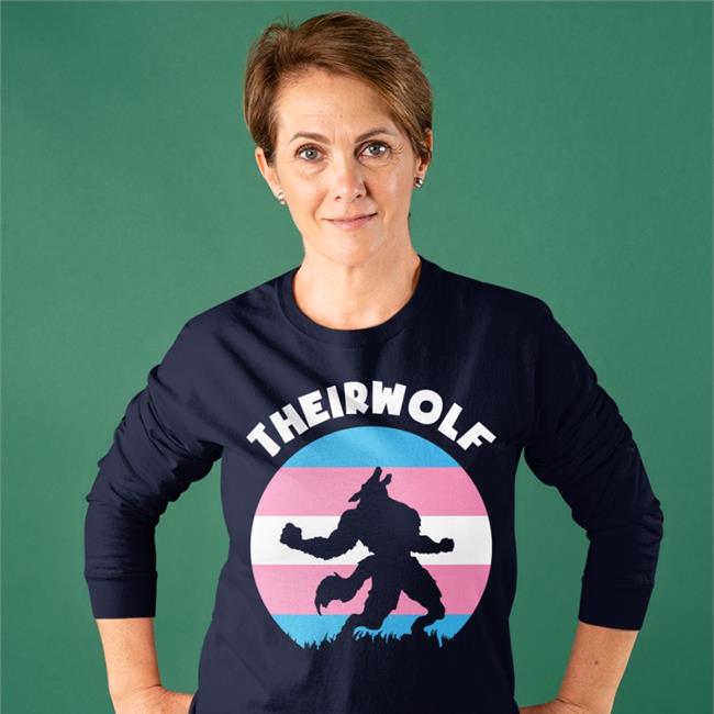 Theirwolf Trans Pride Lgbt Tee