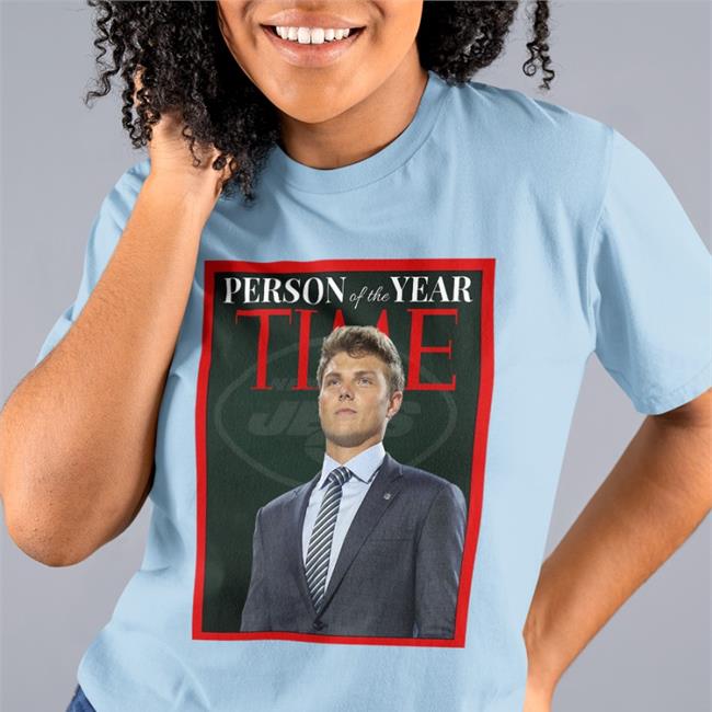 Cj Uzomah Person Of The Year Time Zach Wilson Shirts New York Jets Ari Meirov