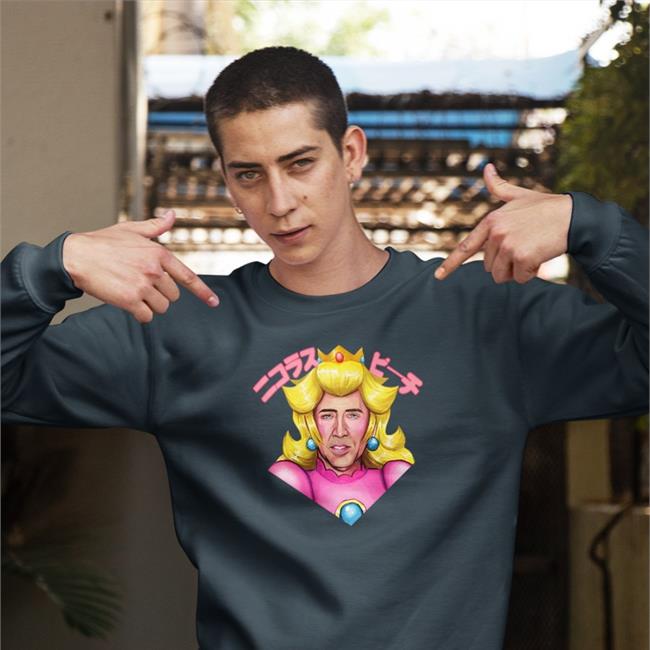 Joom Merch Princess Nicholas Peach Hooded Sweatshirt Weird Thrift Store Shirts
