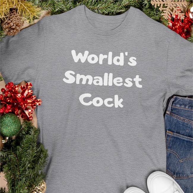 World Smallest Cock Crewneck Sweatshirt