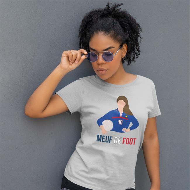 Lee-Roy Kabeya Meuf De Foot Tee Shirt Foot Dimanche Merch L'équipe Du Soir