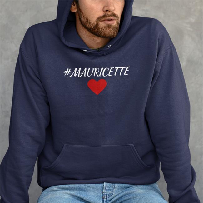 Marc Doyer #Mauricette Love Hooded Sweatshirt Assemblée Nationale Les Républicains Rassemblement National Verity France Parlement Nupes