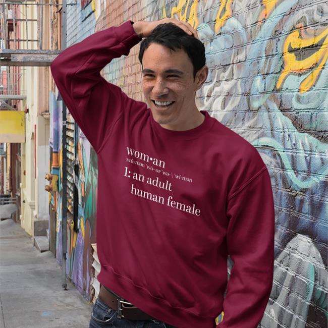 Definition Of Woman An Adult Human Female Sweatshirt