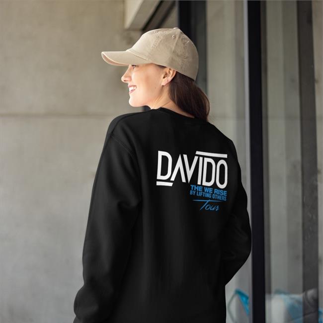 Davido The We Rise By Lifting Others Tour Crewneck Sweatshirt David Adedeji Adeleke