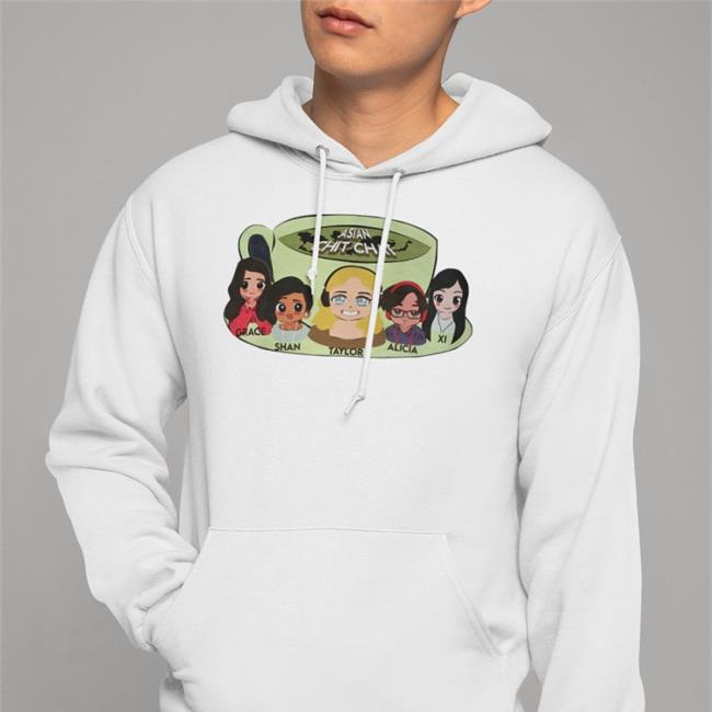 Asian Chit Chat Hooded Sweatshirt Asian Chit Chat Long Sleeve