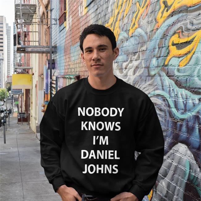Nobody Knows I'm Daniel Johns Long Sleeve Shirt Daniel Johns