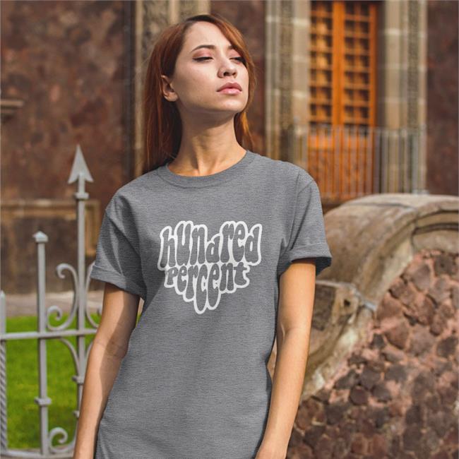 Hundred Percent Light Blue Long Sleeve T Shirt