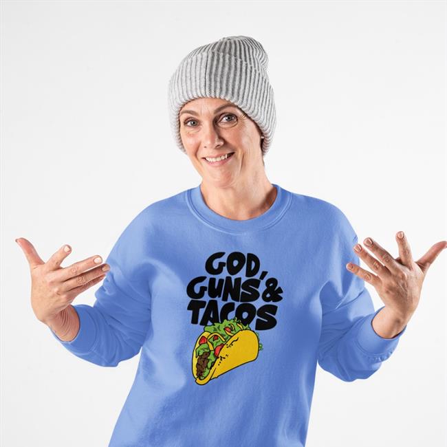 Bunker Branding Merch Guns And Tacos T Shirt