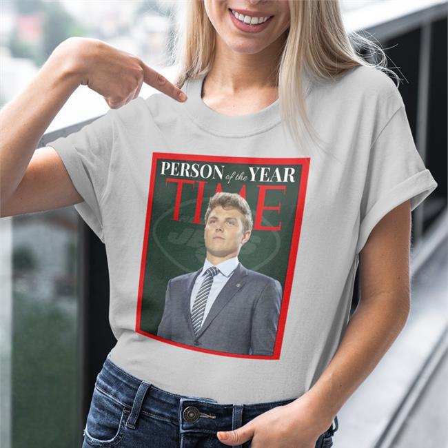 Cj Uzomah Person Of The Year Time Zach Wilson T Shirt New York Jets Ari Meirov Person Of The Year Time Shirt