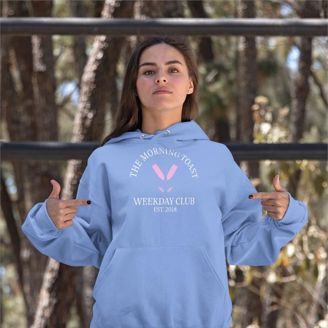 Morning Toast Merch Tmt Weekday Club Est 2018 T Shirt