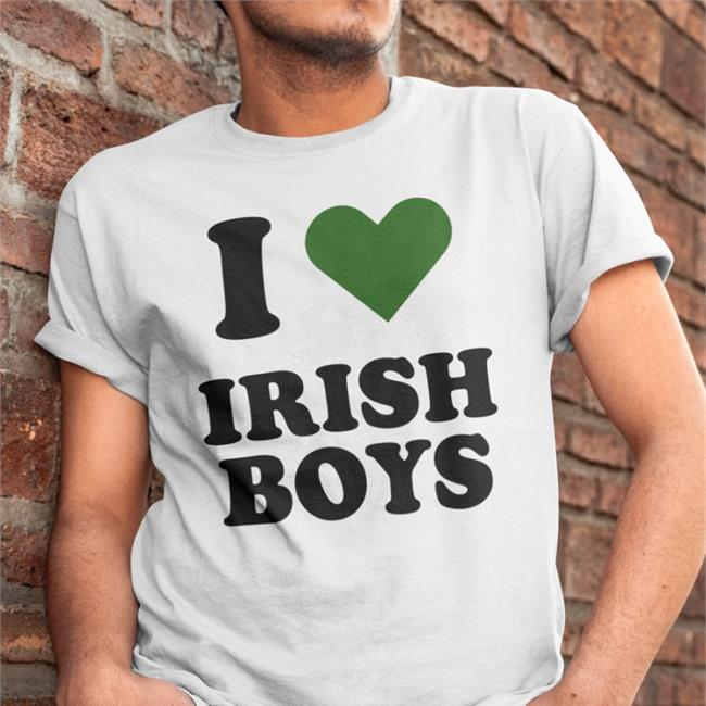I Heart Irish Boys Long Sleeve Tee Shirt Niallslvrr Niall Horan Niallermajo