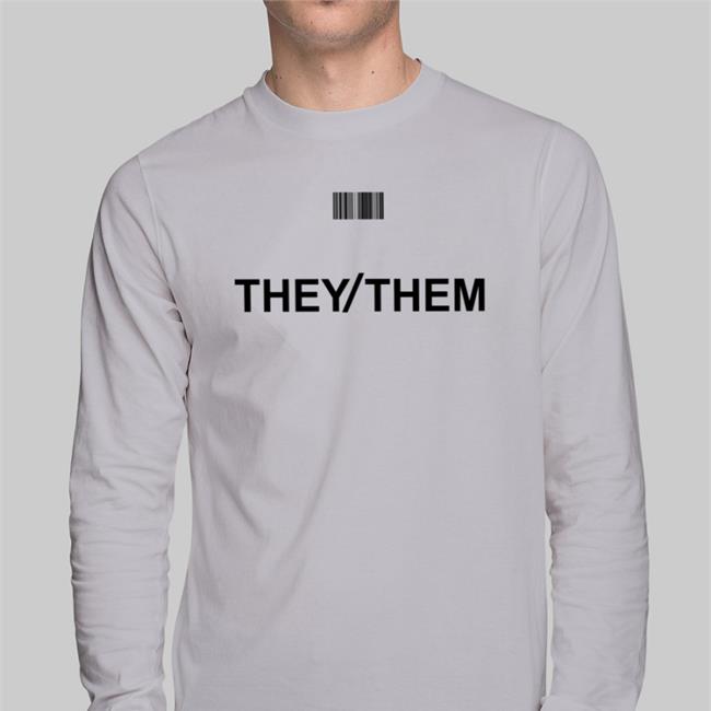 They Them Barcode Sweatshirt