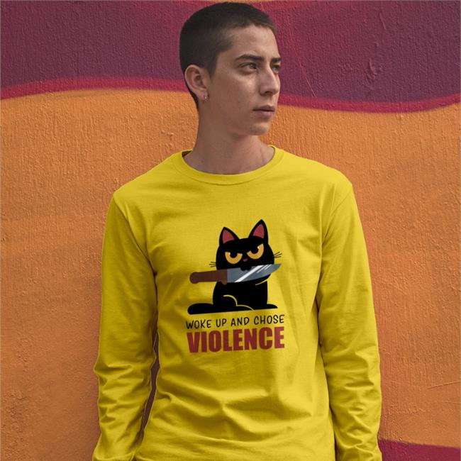 Knife Cat By Damglynn Tee Shirt