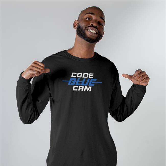 Code Blue Cam Line T Shirt Code Blue Cam Merch