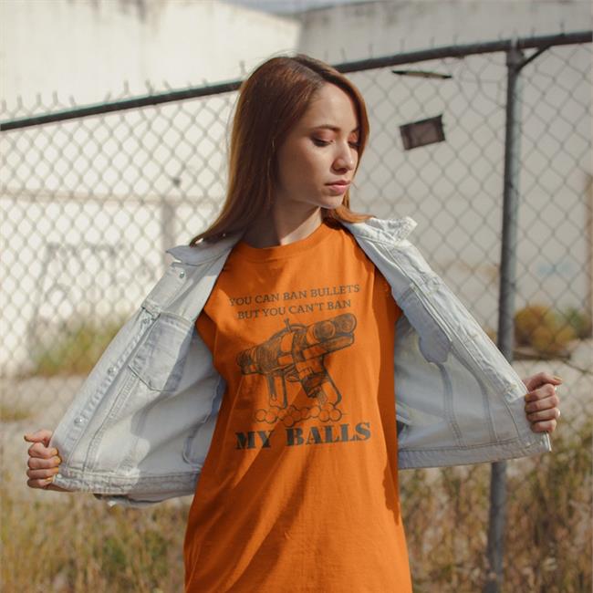 You Can Ban Bullets But You Can’T Ban My Balls Japanese Pipe Gun Shirt Brandon Herrera Bunker Branding Co Store