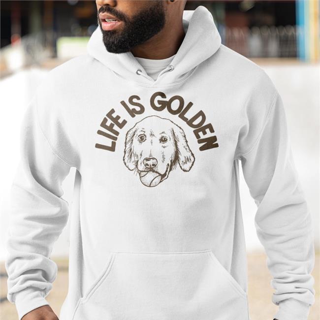 Ty France Life Is Golden Dog Tee Shirt
