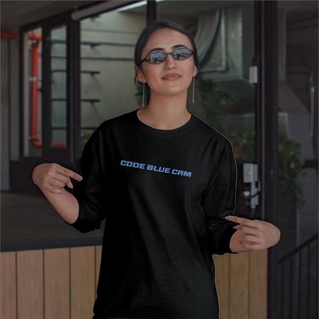 Code Blue Cam Logo Sweatshirt Code Blue Cam Merch