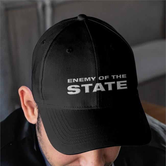 Enemy Of The State T Shirt Black