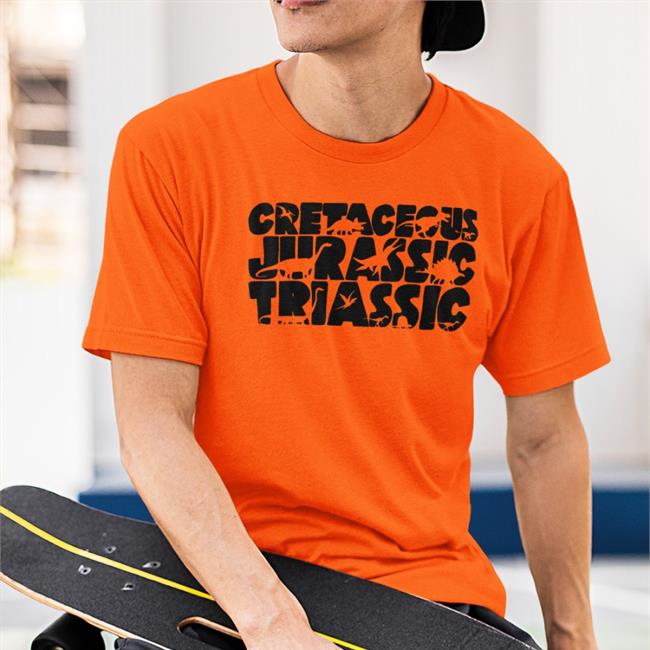 Tom Holland Cretaceous Jurassic Triassic Tee Shirt