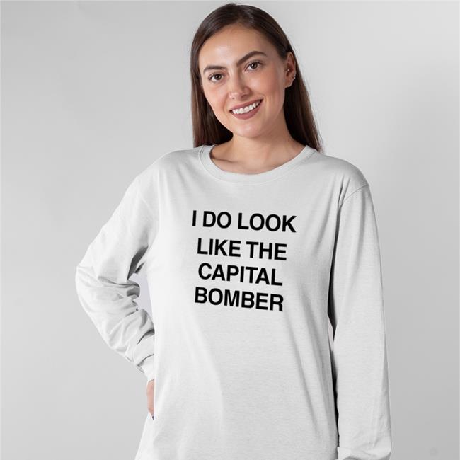 Marjorie Taylor Greene I Do Look Like The Capital Bomber Tee Shirt Brown Eyed Susan