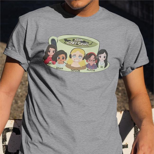 Asian Chit Chat Hooded Sweatshirt AliciaCtheWorld Asian Chit Chat Tee Switches Childish Hambino Gwace