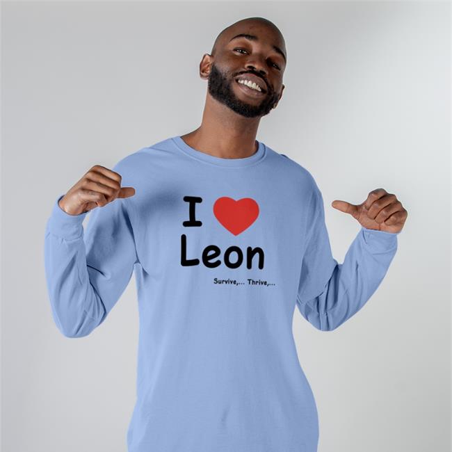 I Love Leon Survive Thrive Hoodie