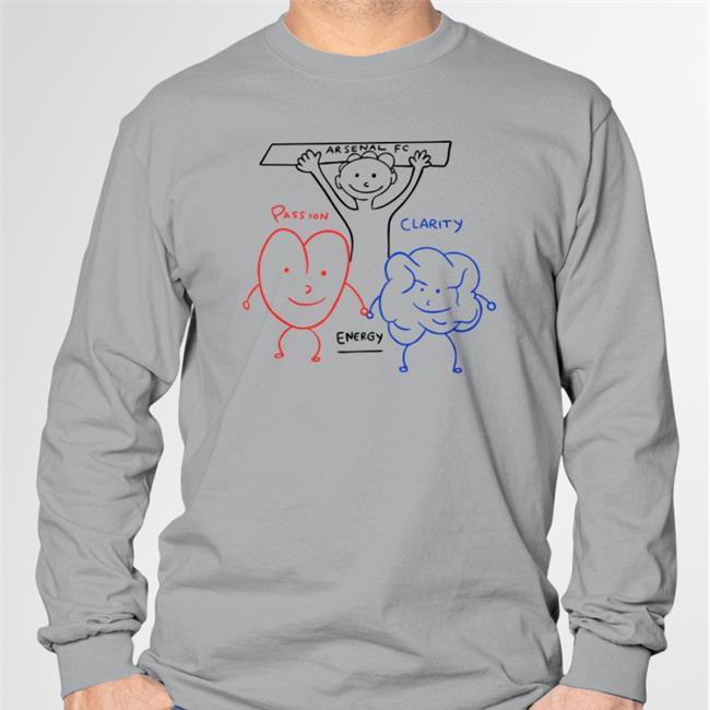 Arsenal Fc Passion Clarity Energy Shirts