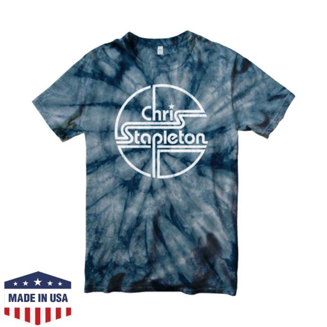 Official Chris Stapleton Merch Circle Tie Dye Hoodie
