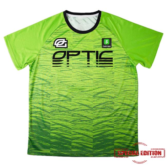 Official Optic Gaming Merch Store Optic Gaming Optic Gaming Legacy Match Tee - Green Optic Gaming Apparel Clothing Shop OpticGaming