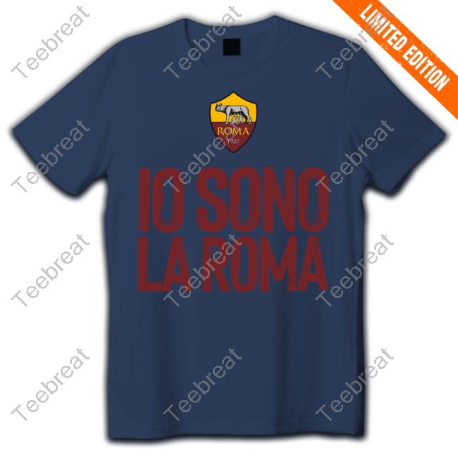 Official AS Roma Io Sono La Roma Shirts