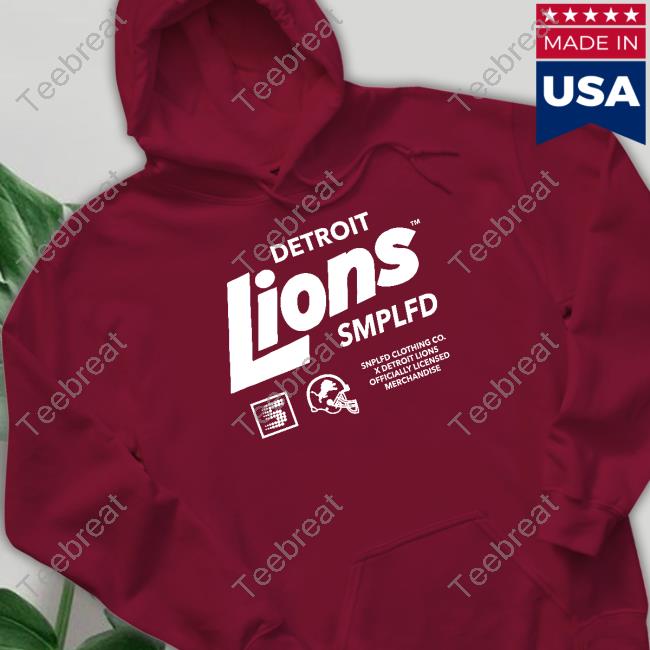 Detroit Lions SMPLFD Tee Colton Pouncy