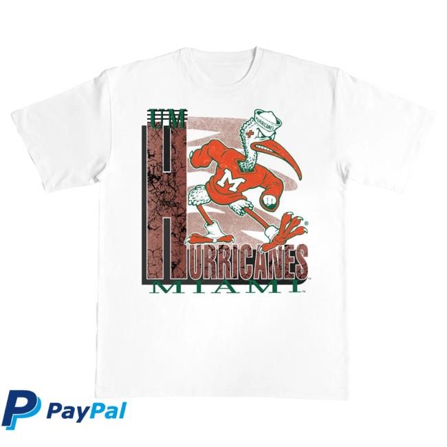Official Slam Goods Miami Hurricanes Heavy Tshirt SlamGoods
