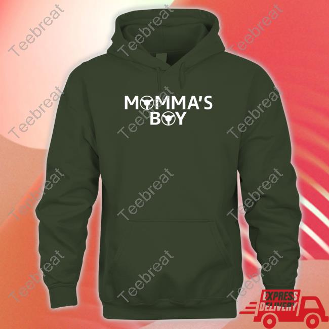 Couch Racer Merch Momma's Boy Hooded Sweatshirt
