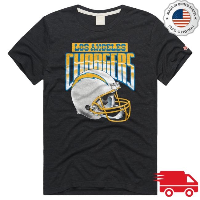 Los Angeles Chargers Gradient Helmet Tee Homage | Los Angeles Chargers Official | NFL Football