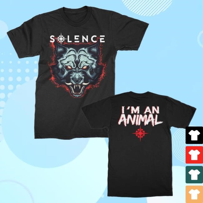 Solence Animal In Me Tees (Black)