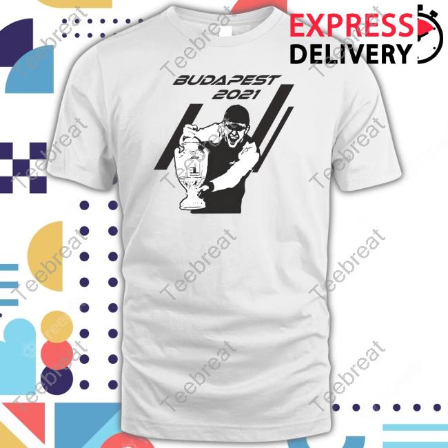 Esteban Ocon Merch Eo31 Budapest 2021 White T Shirts
