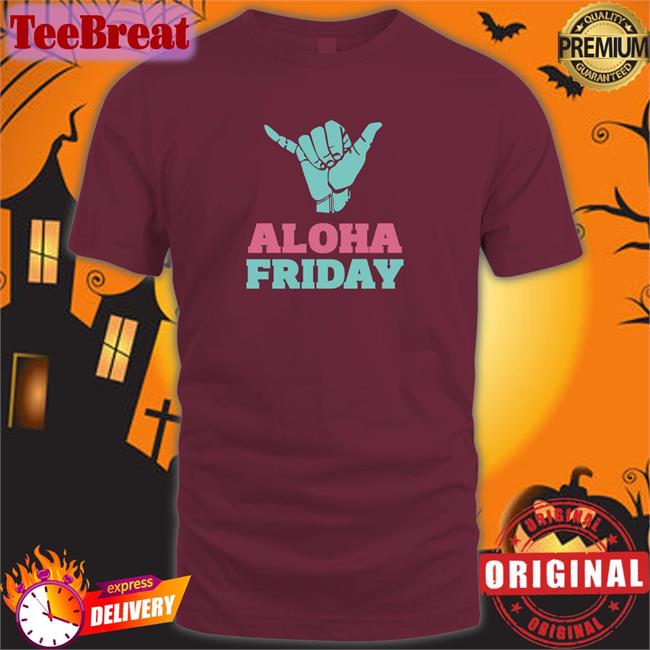 The Fins Cartel Aloha Friday Tee Big E Ian693 By Ian693