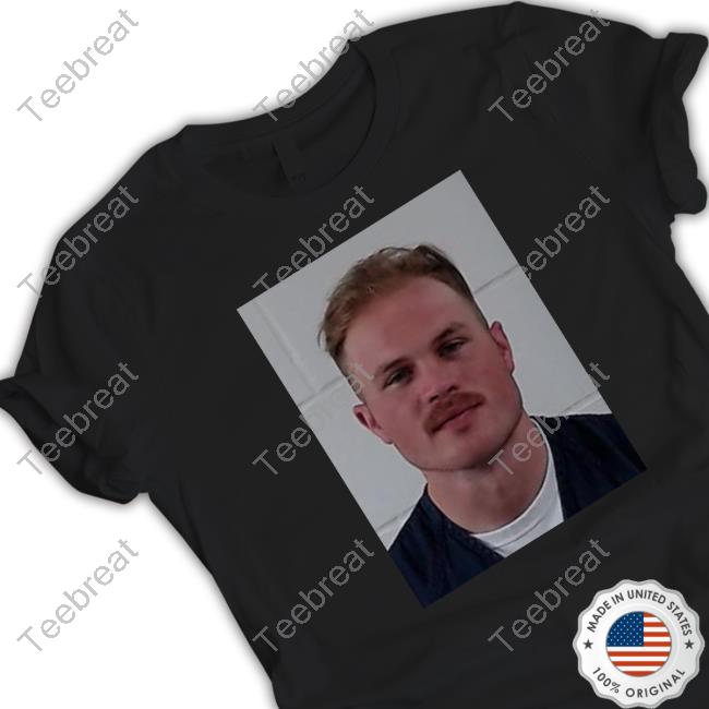 Official Zach Bryan Mugshot Shirt