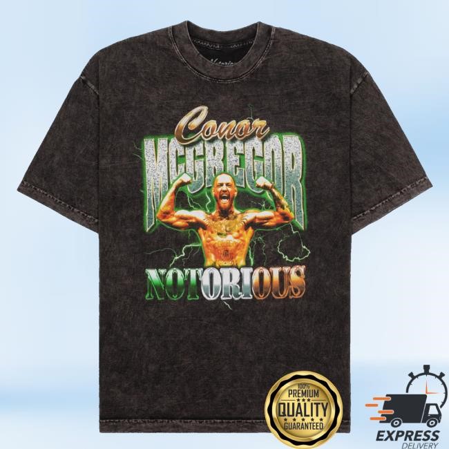 Official Conor Mcgregor Notorious Vintage Shirt 2024