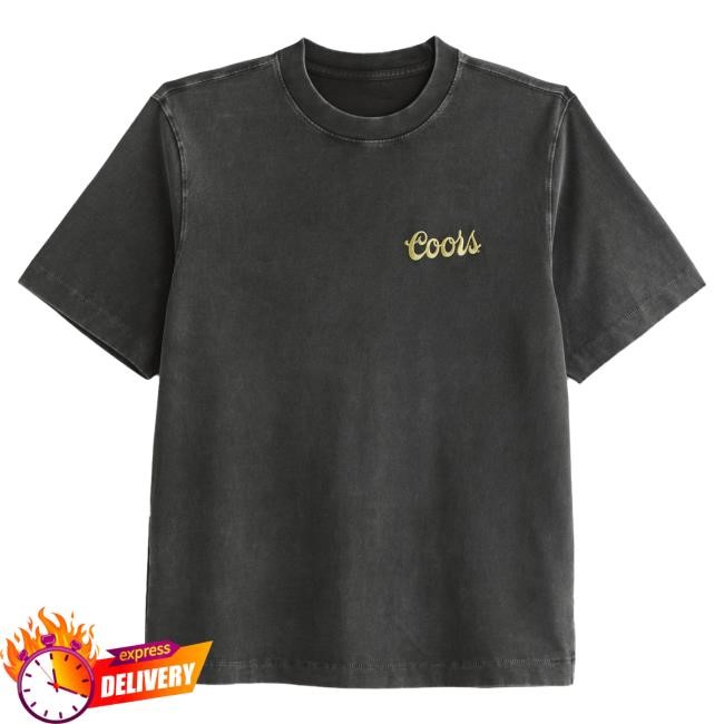 Official Official Abercrombie And Fitch Apparel Clothing Merch Premium Heavyweight 2.0 Coors Graphic Hot Shirt Abercrombiefitch Store Shop