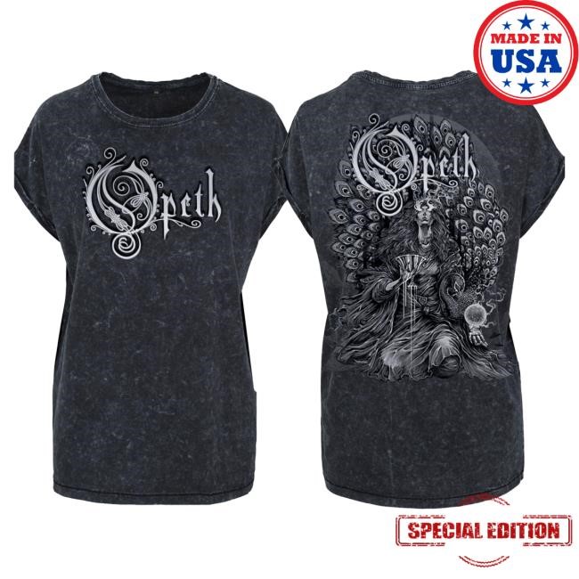 Official Opeth Merch Opeth - 'Sorceress '24' Girls Acid Wash T-Shirt