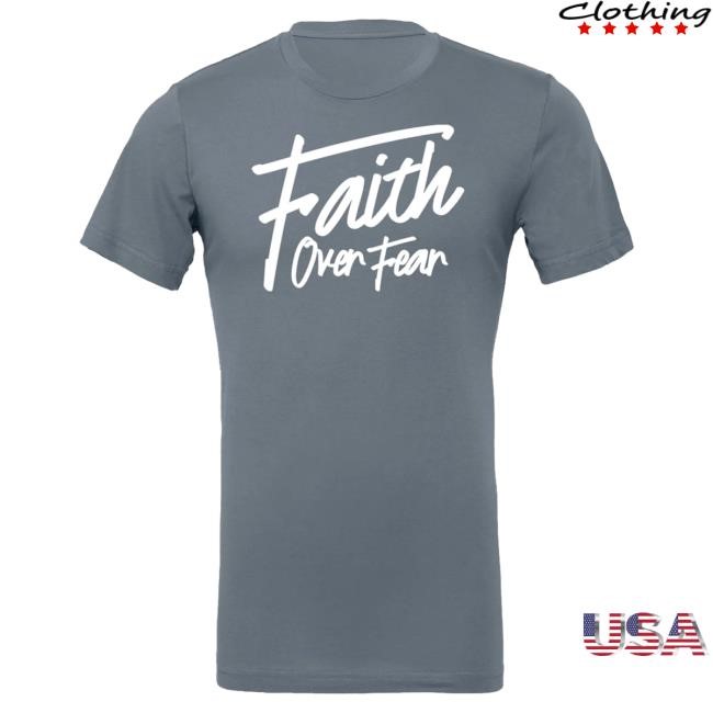 Official 717 Supply Store Shop Faith Over Fear Women's Shirts