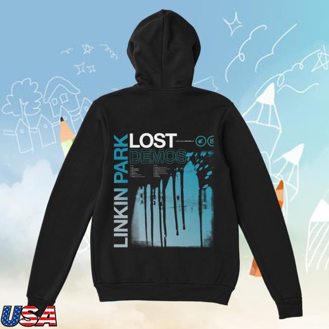 Official Linkin Park Merch Store Linkin Park Lost Demos Boxes Hooded Sweatshirt Linkin Park Apparel Clothing Shop LinkinPark