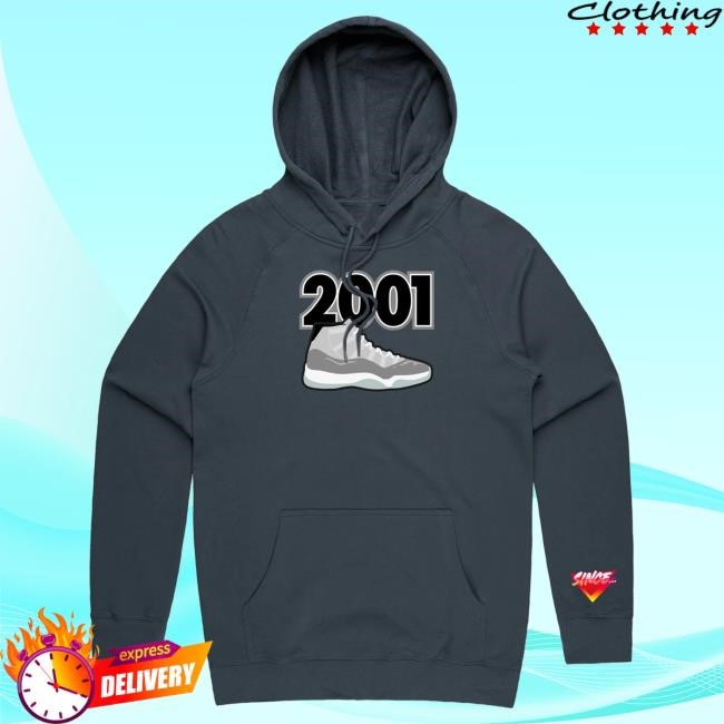 New Since 2001 Petrol Blue Since Apparel Pullover
