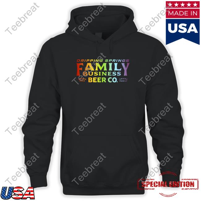 Dripping Springs Family Business Beer Co Rainbow T Shirt Jensen Ackles Fanpage